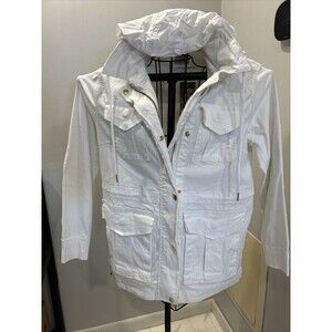 Laurie Felt Anorak Jacket White NEW NWT size XXS